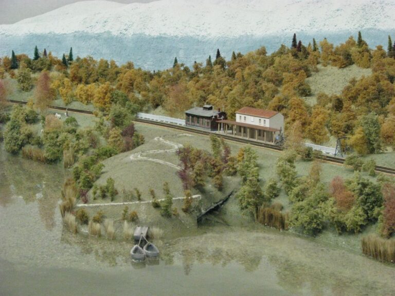 Presepio dei Frati, Natale 2006: Il borgo di pietra ai piedi dei monti, foto 6