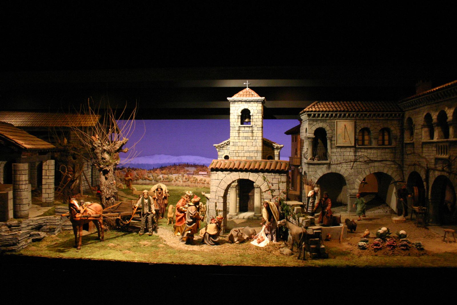 Presepio dei Frati, Natale 2007: Il mondo contadino, foto 1