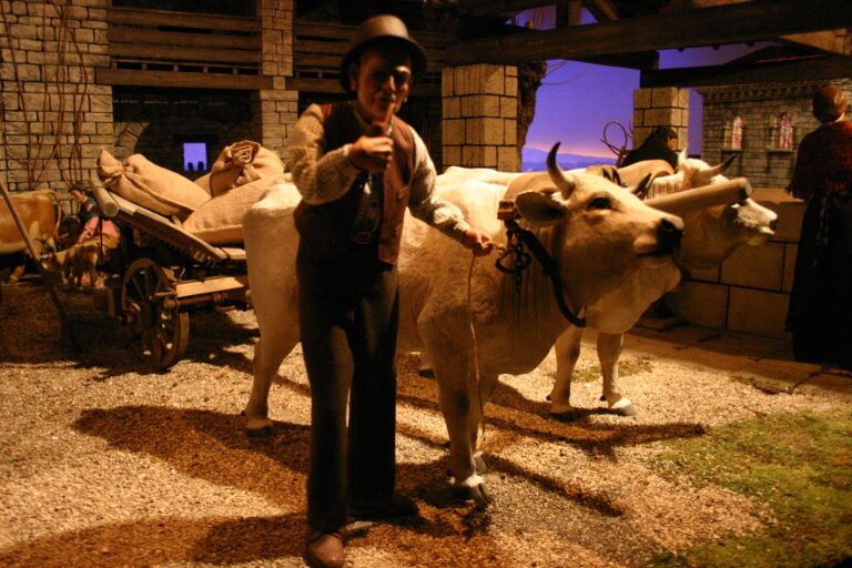 Presepio dei Frati, Natale 2007: Il mondo contadino, foto 8