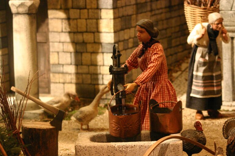 Presepio dei Frati, Natale 2007: Il mondo contadino, foto 18