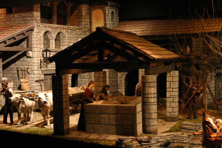 Presepio dei Frati, Natale 2007: Il mondo contadino, foto 20