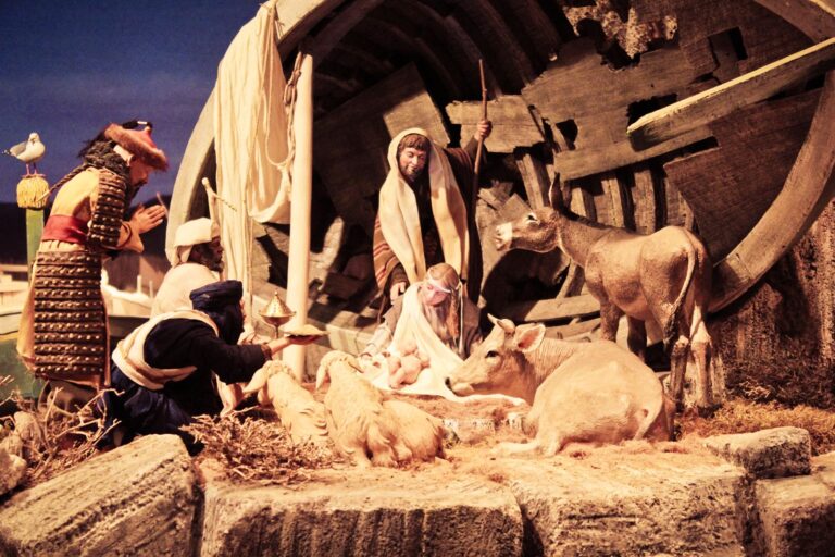 Presepio dei Frati, Natale 2014: Un borgo di mare mediterraneo, foto 2