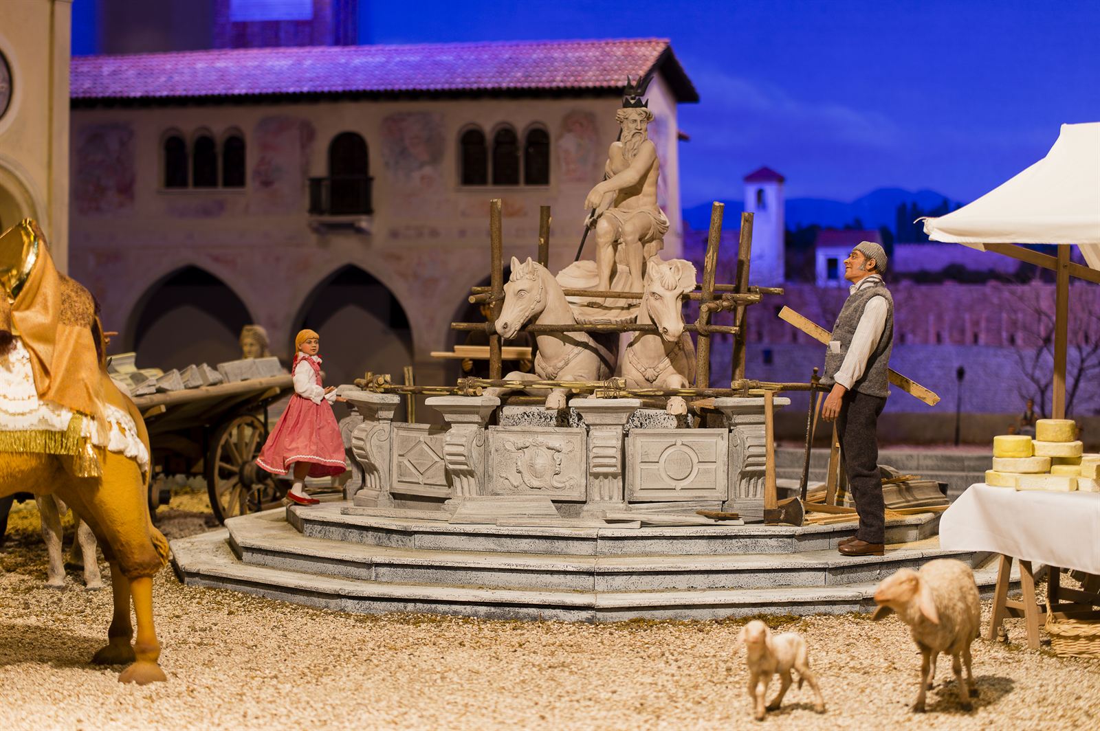 Presepio dei Frati, Natale 2015: Conegliano, la «Città del Cima», foto 1