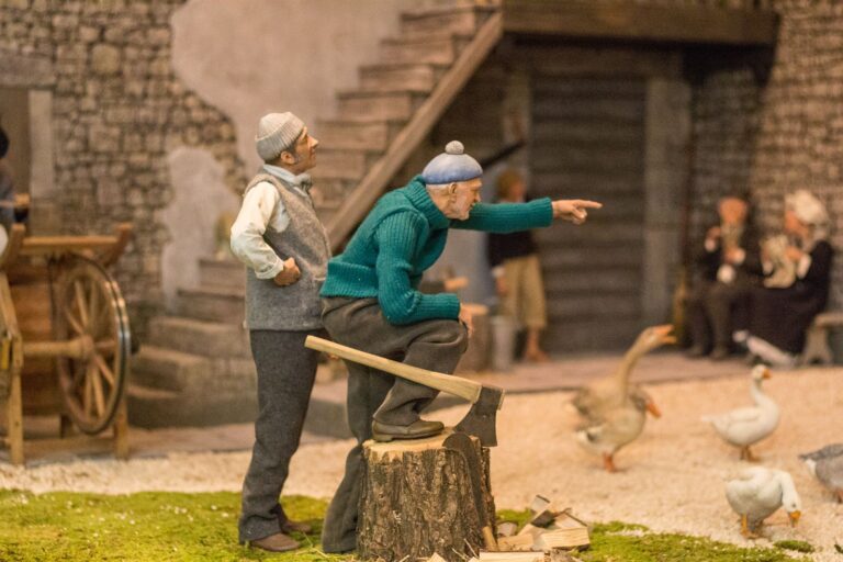 Presepio dei Frati, Natale 2018: La fattoria, foto 20