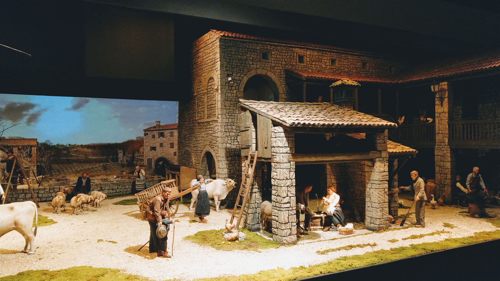 Presepio dei Frati, Natale 2019: Le colline del Prosecco, foto 1