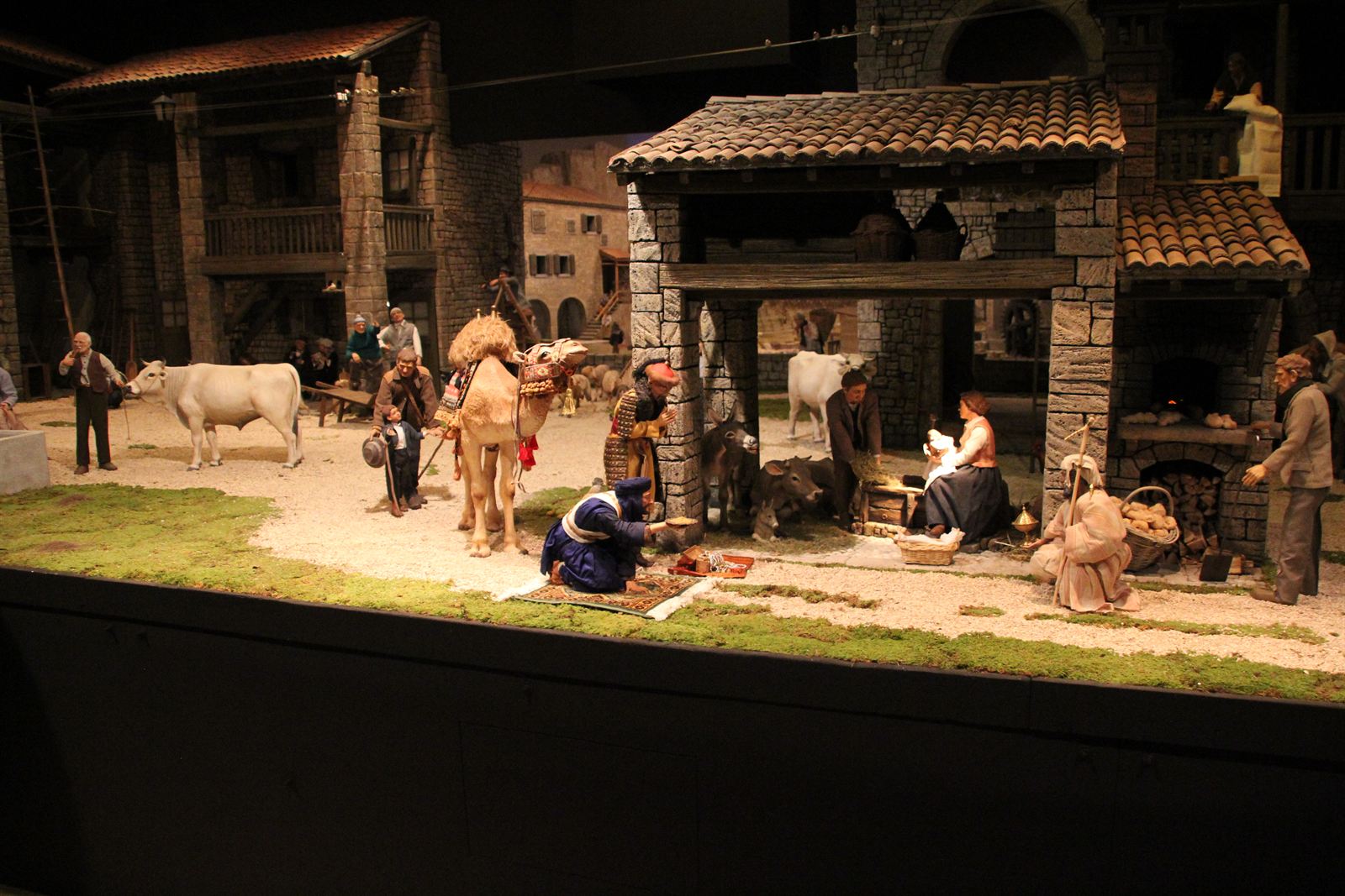 Presepio dei Frati, Natale 2020: Il borgo rurale, foto 1