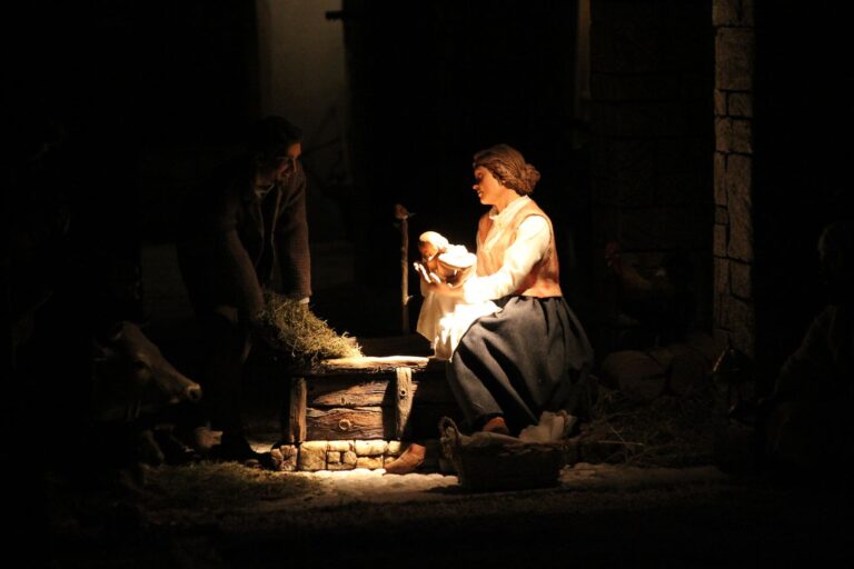 Presepio dei Frati, Natale 2020: Il borgo rurale, foto 2