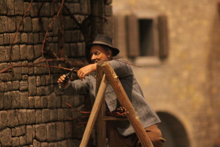 Presepio dei Frati, Natale 2020: Il borgo rurale, foto 12